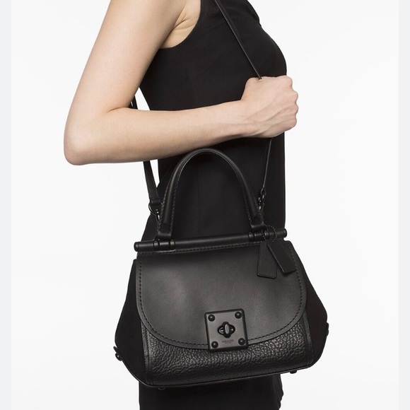 Coach Handbags - ✨RARE✨ Authentic COACH Runway DRIFTER Medium Leather & Suede Satchel Crossbody
